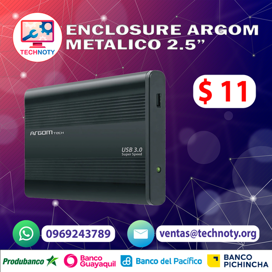 Enclosure Argom metalico 2.5"