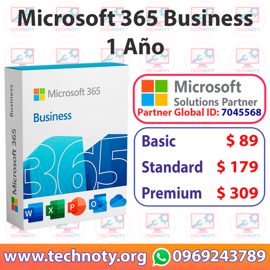Microsoft 365 Business - 1 Año