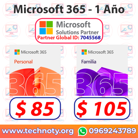 Microsoft 365 - 1 Año