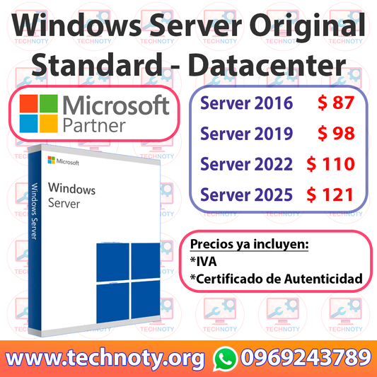 Windows Server Original Standard - Datacenter